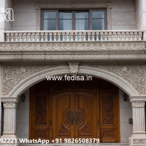 Classic House Design with Elegant Entryway Decor No-7872