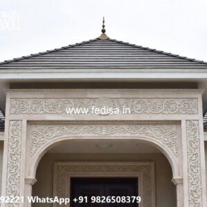 Classic House Design with Beautiful Exterior Walls No-7884