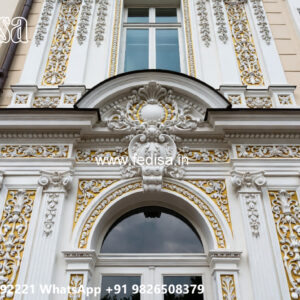 Classic House Design with Elegant Exterior Lighting No-7899