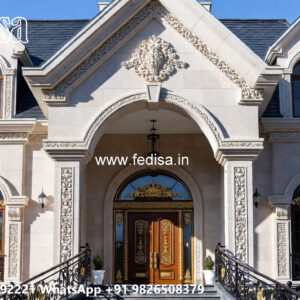 Classic House Design with Premium Garden Landscape No-7916