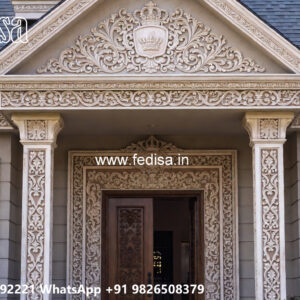 Classic House Design with Elegant Marble Staircase No-7924