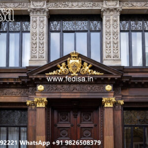 Classic House Design with Luxury Home Exterior Ideas No-7945