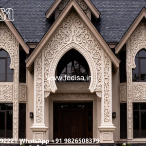 Classic House Design with Traditional Decorative Details No-7948