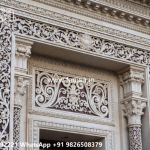 Classic Villa Design with Grand Front Elevation No-7958