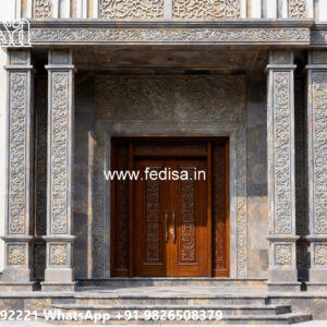 Classic Villa Design with Elegant Staircase Ideas No-7969