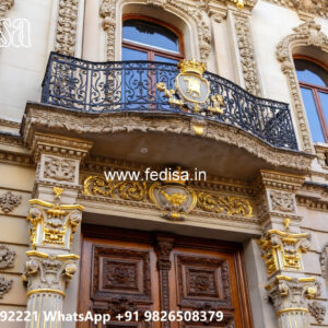 Classic Villa Design with Stylish Exterior Facade No-7970