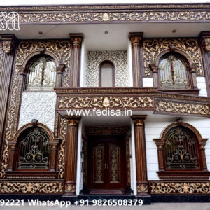 Classic Villa Design with Beautiful Roof Architecture No-7979