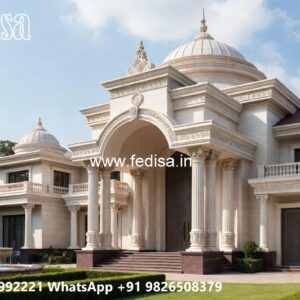 Luxury House Design with Stylish Exterior Facade No-012