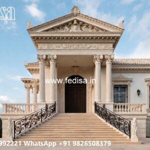 Luxury House Design with Wooden and Marble Finishes No-021