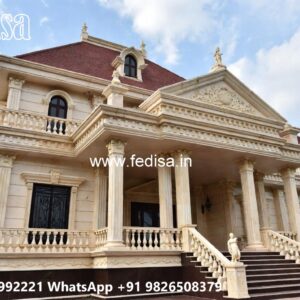 Luxury House Design with Large Glass Windows No-023