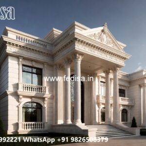 Beautiful Luxury House Design with Modern Roofing No-035