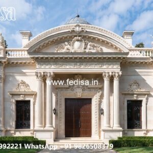 Luxury House Design with Stylish Modular Kitchen No-077