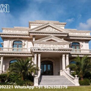 Luxury House Design with Stylish Open Kitchen Layout No-088