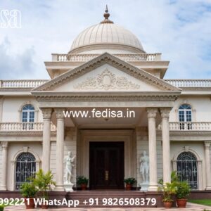 Luxury House Design with Elegant Front Yard Ideas No-112