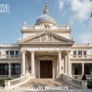 Classic House Design with Elegant Balcony Concepts No-164