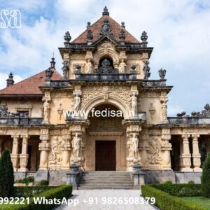Classic House Design with Premium Marble Finishes No-168