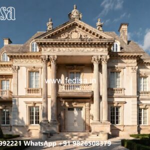 Classic House Design with Decorative Pillar Concepts No-173