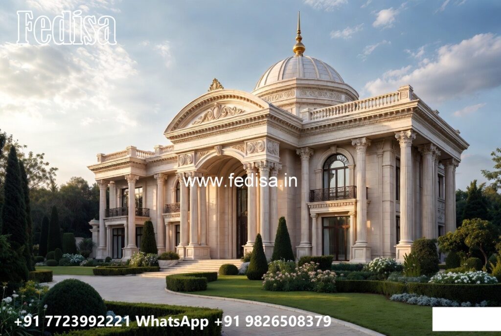 Classic House Design with Beautiful Staircase Ideas No-180 - Fedisa
