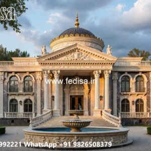 Beautiful Classic House Design with Elegant Details No-194
