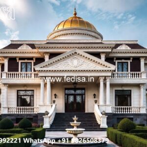 Classic House Design with Elegant Courtyard Ideas No-206