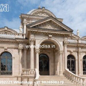 Classic House Design with Royal Decorative Details No-226