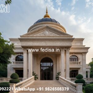 Classic House Design with Grand Staircase Styling No-245