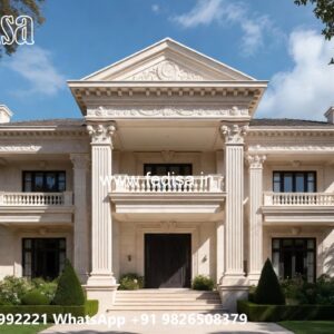 Classic House Design with Stylish Window Concepts No-254