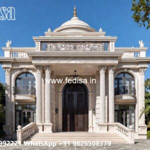 Classic House Design with Beautiful Open Courtyard No-269