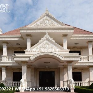 Classic House Design with Decorative Pillar Beauty No-279