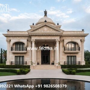 Classic House Design with Luxury Home Exterior Ideas No-295