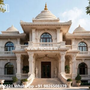 Elegant Classic Villa Design with Grand Entrance No-328