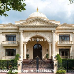 Classic Villa Design with Beautiful Terrace Spaces No-334