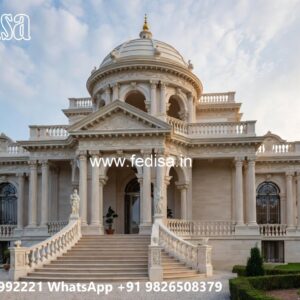 Luxury Classic Villa Design with Elegant Hall Ideas No-335