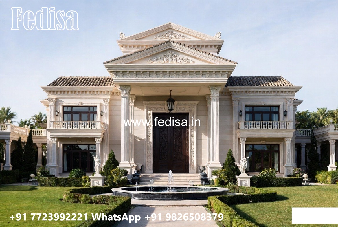 Traditional Classic Villa Design with Elegant Decor No-358