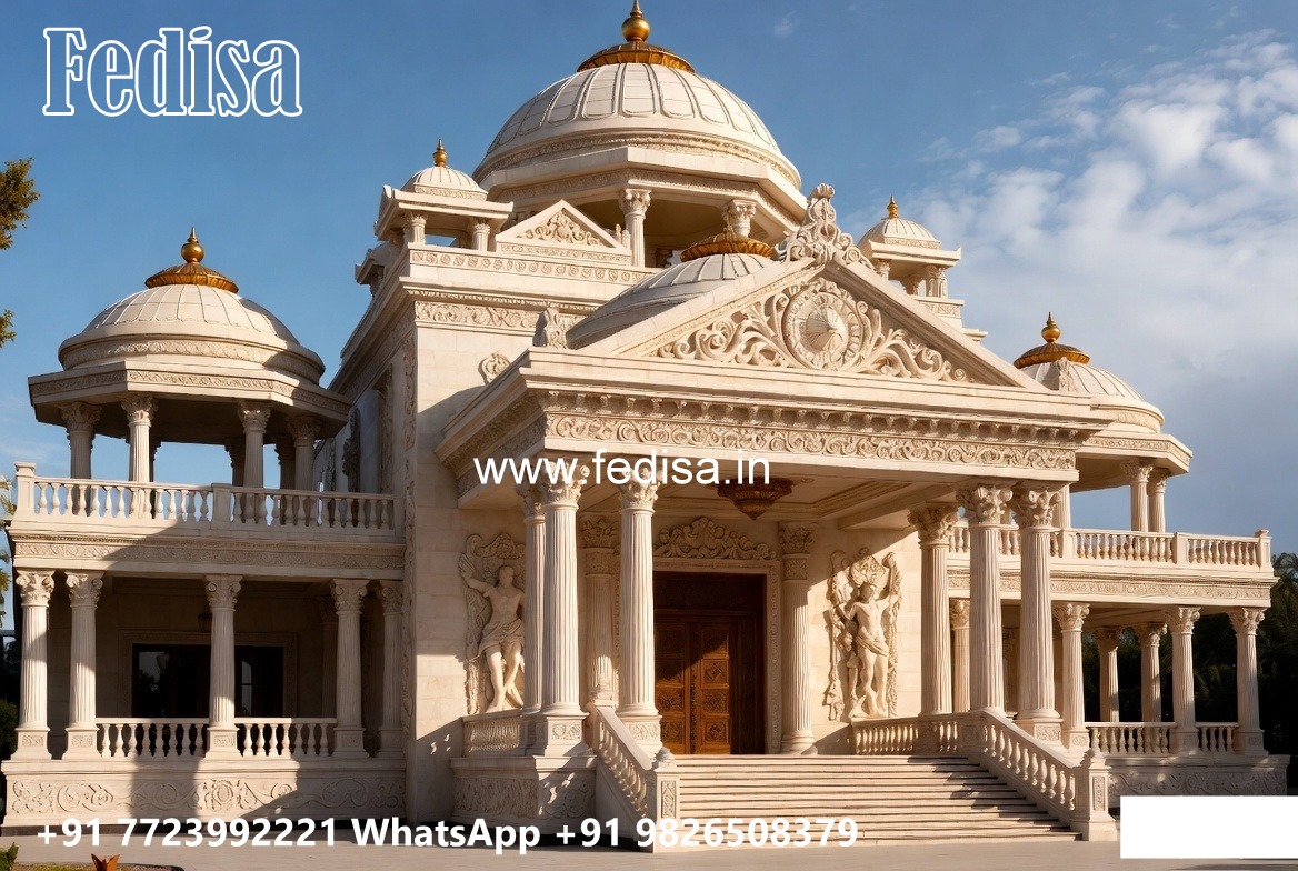 Classic Villa Design with Elegant Garden Concepts No-362
