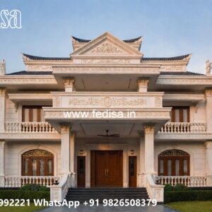 Classic Villa Design with Elegant Open Courtyard No-366