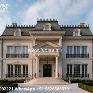 Classic Villa Design with Grand Staircase Inspiration No-388