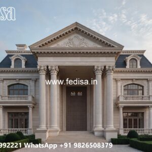 Classic Villa Design with Stylish Entryway Decor No-397
