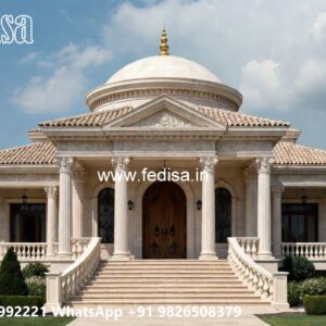 Classic Villa Design with Stylish Living Room Decor No-421
