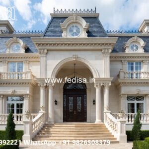 Classic Villa Design with Luxury Outdoor Decor No-426