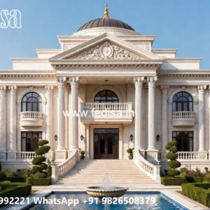 Classic Villa Design with Beautiful Royal Interiors No-434