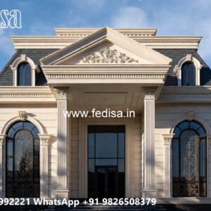 Traditional Classic Villa Design with Beautiful Exteriors No-445