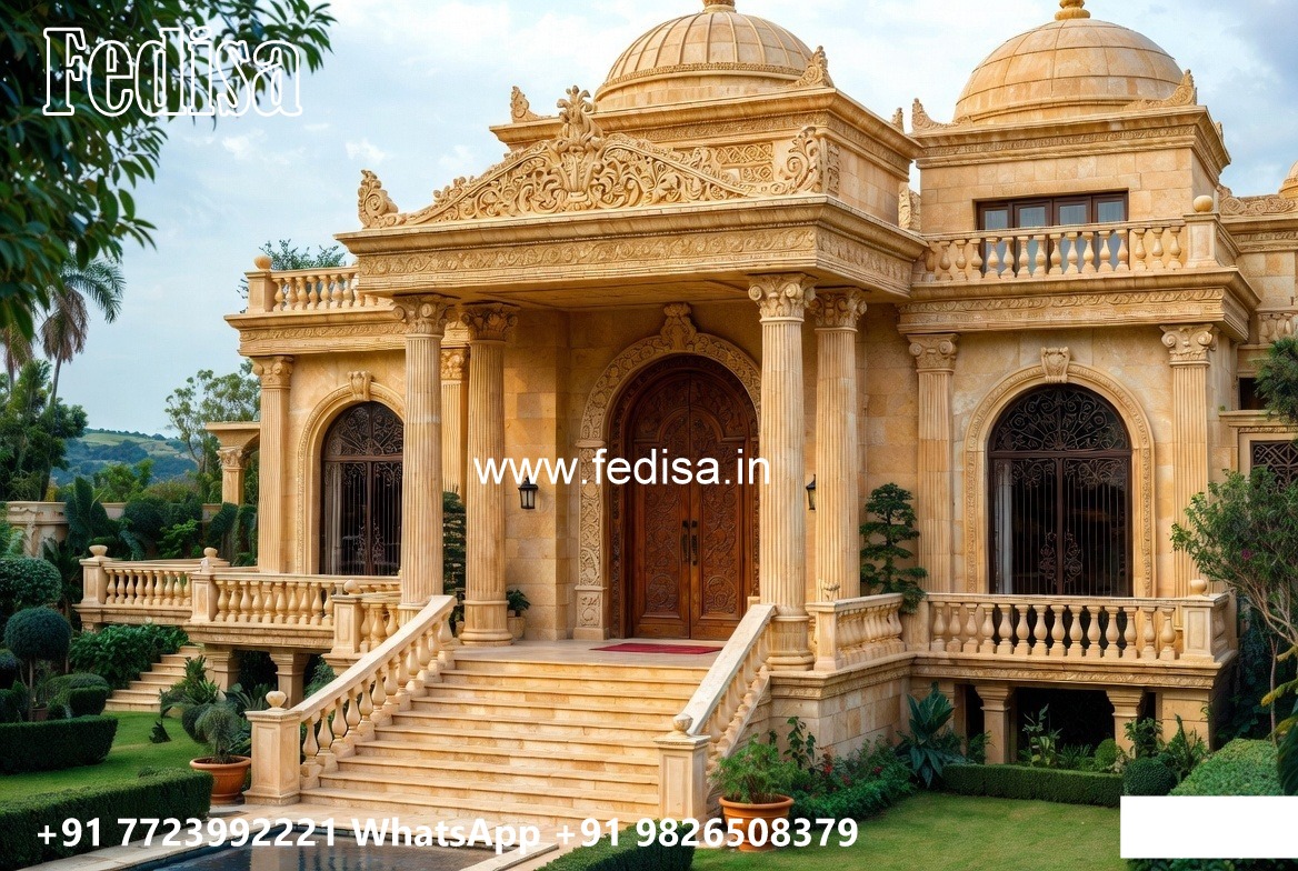 Luxury House Design with Large Glass Windows No-473