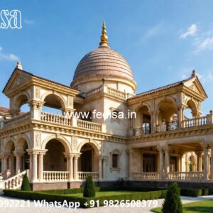 Luxury House Design with Grand Front Elevation No-488