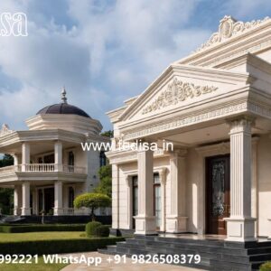 Luxury House Design with Premium Exterior Lighting No-518