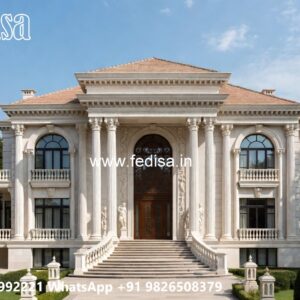 Luxury House Design with Elegant Home Entrance No-539