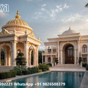 Luxury House Design with Beautiful Exterior Walls No-543