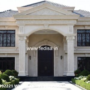 Luxury House Design with Unique Architectural Beauty No-547