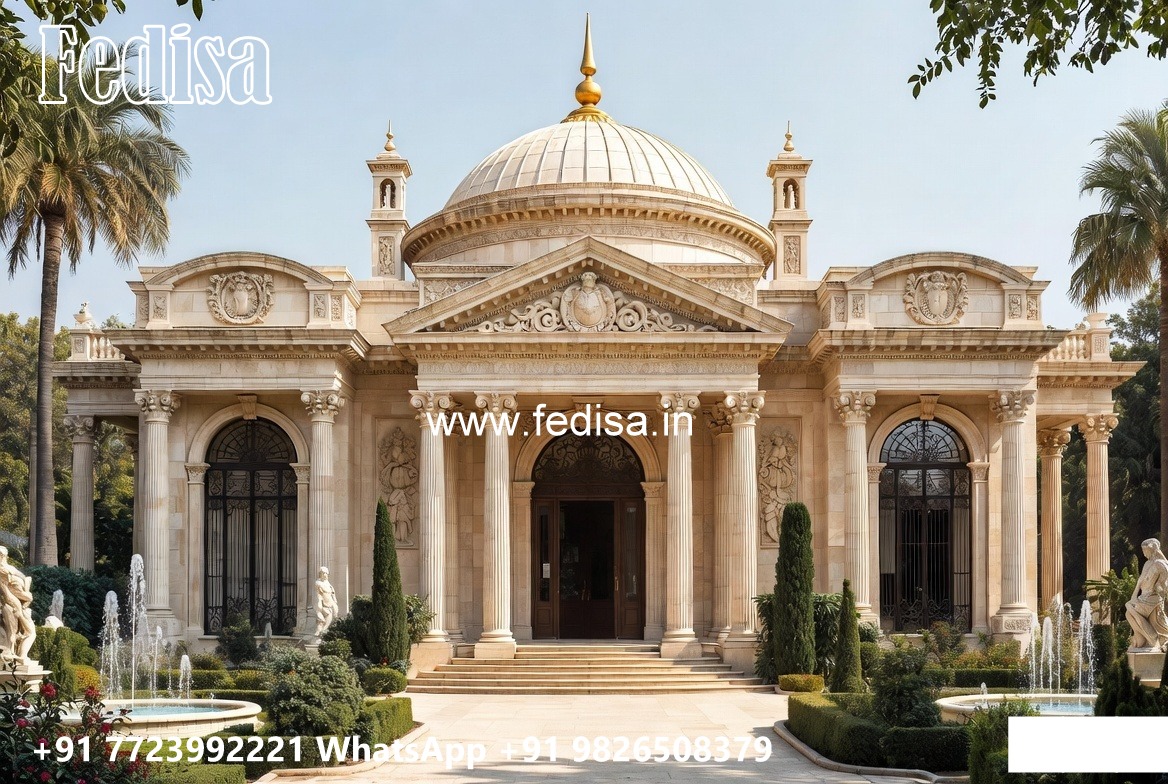 Luxury House Design with Elegant Facade Concepts No-553