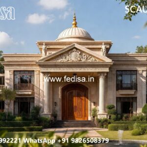 Luxury House Design with Stylish Luxury Features No-559